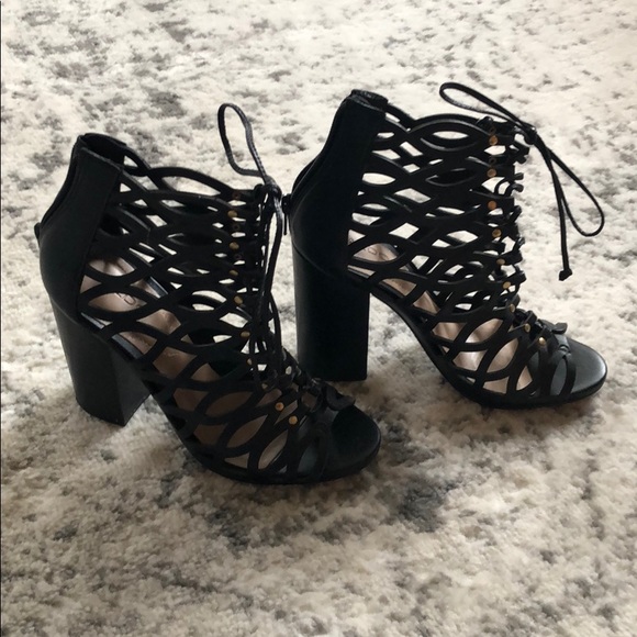 Aldo Booties. Excellent used caged booties. - Picture 2 of 4